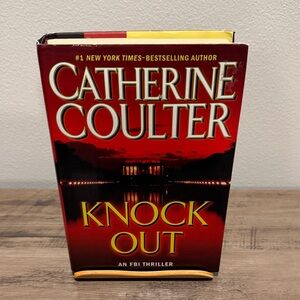Catherine Coulter 'Knock Out' Hardcover Book